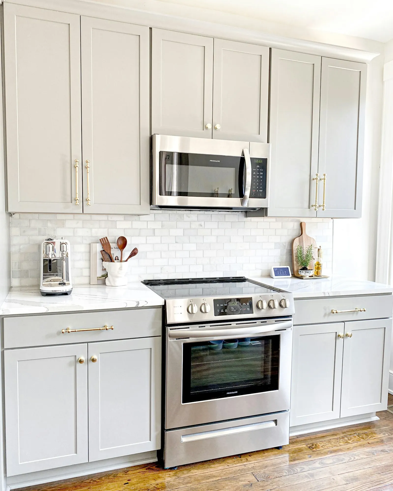 Over the range microwave